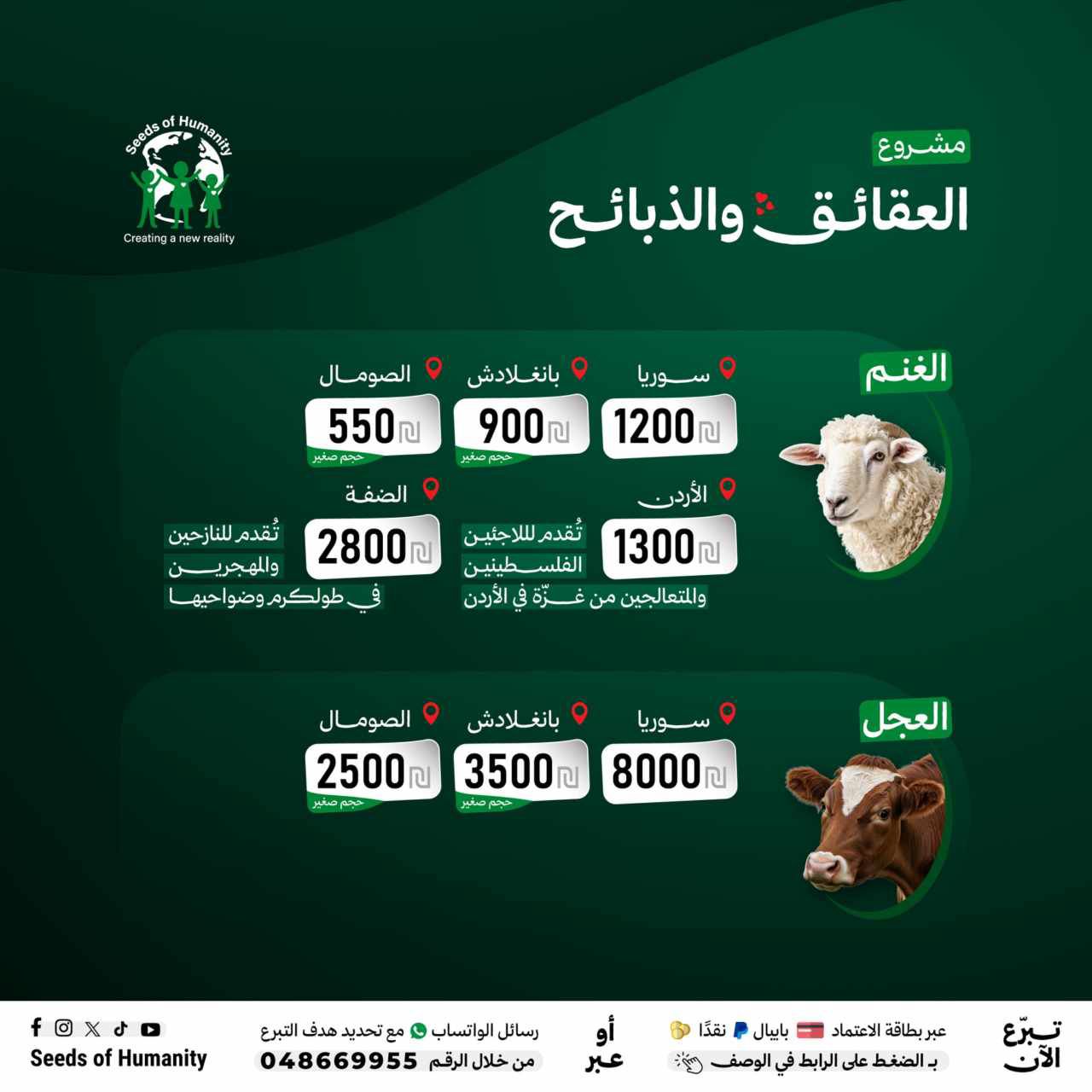 مشروع أضاحي بذور 